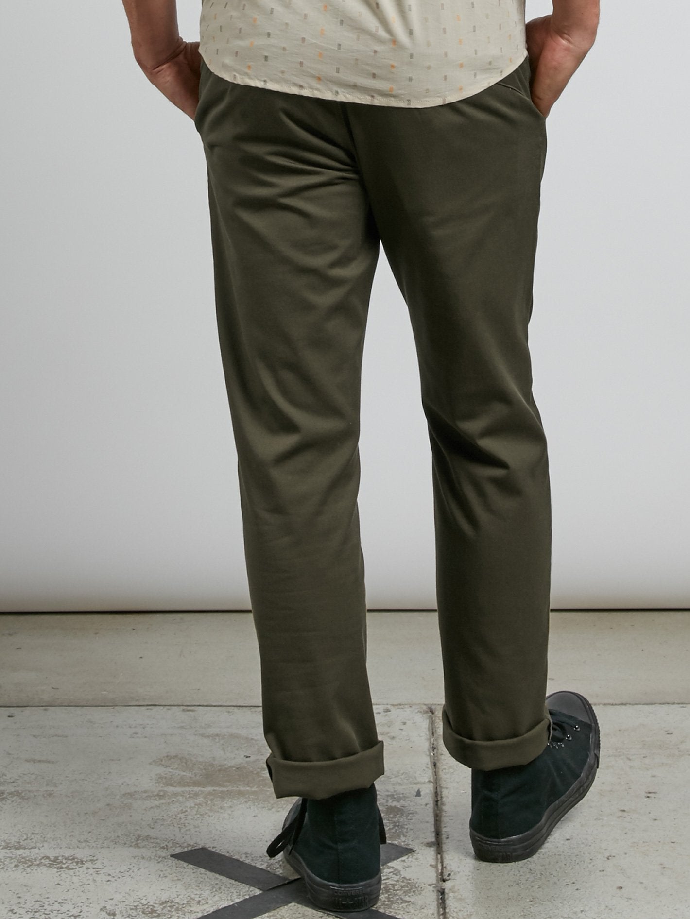 Frickin Modern Stret Hose - Seetanggrün