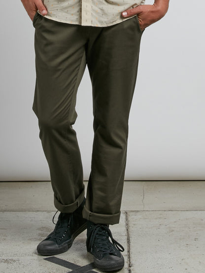 Frickin Modern Stret Hose - Seetanggrün
