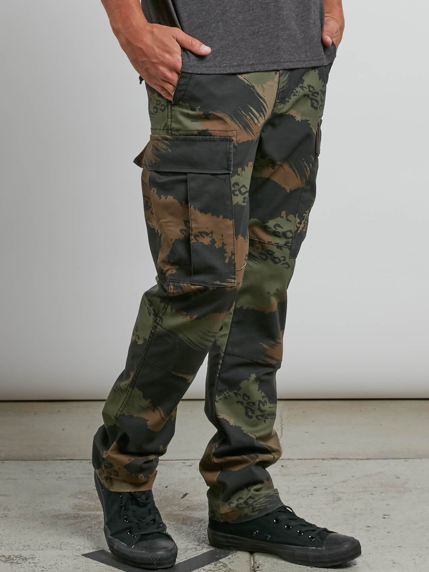 Volcom Stone Made Stranger Cargohose - Camouflage