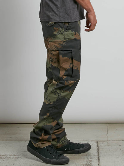 Volcom Stone Made Stranger Cargohose - Camouflage