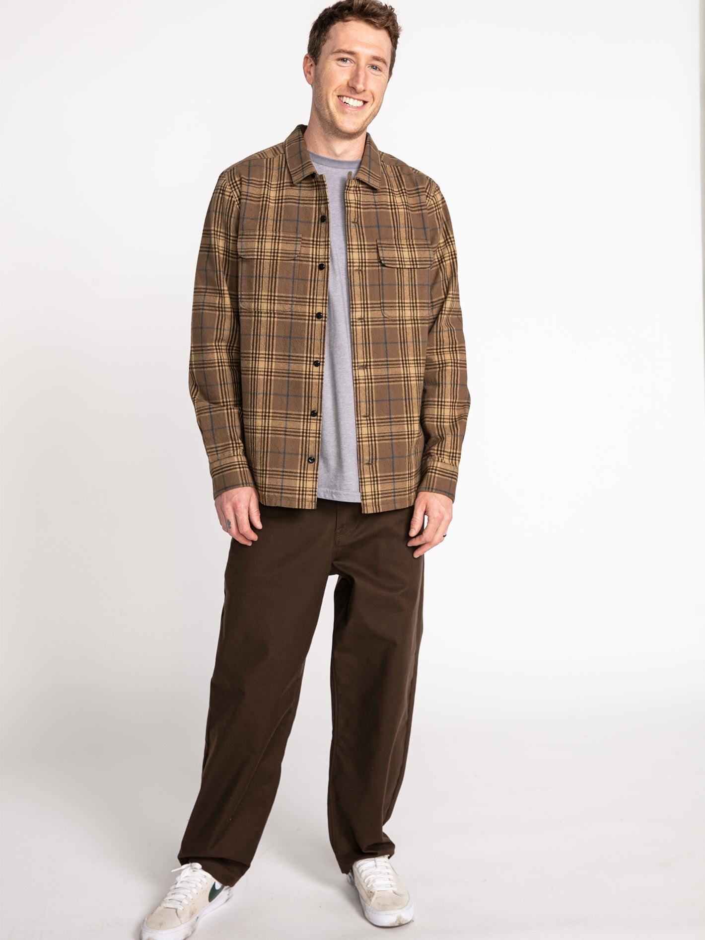 Pantalon Skate Vitals Cj Collins - DARK BROWN