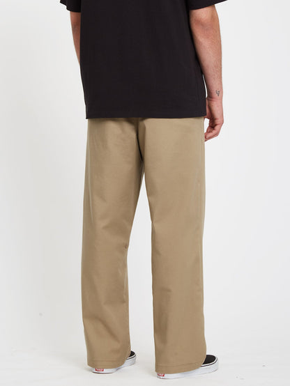Loose Truck Chino Pants - KHAKI