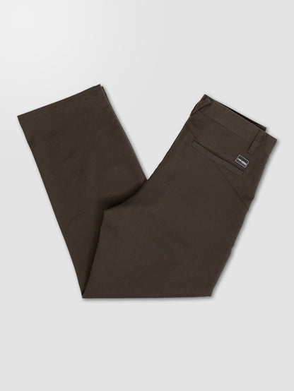 Loose Truck Chino Pants - RINSED BLACK