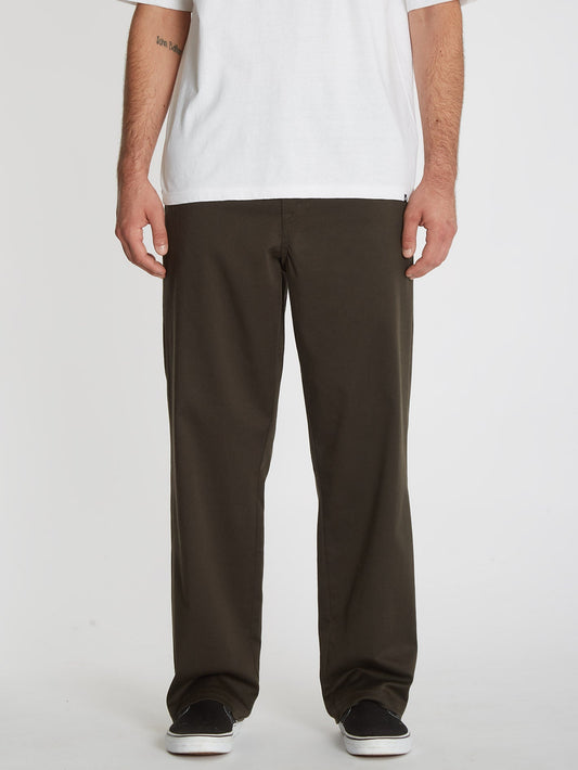 Pantalon Loose Truck Chino - RINSED BLACK