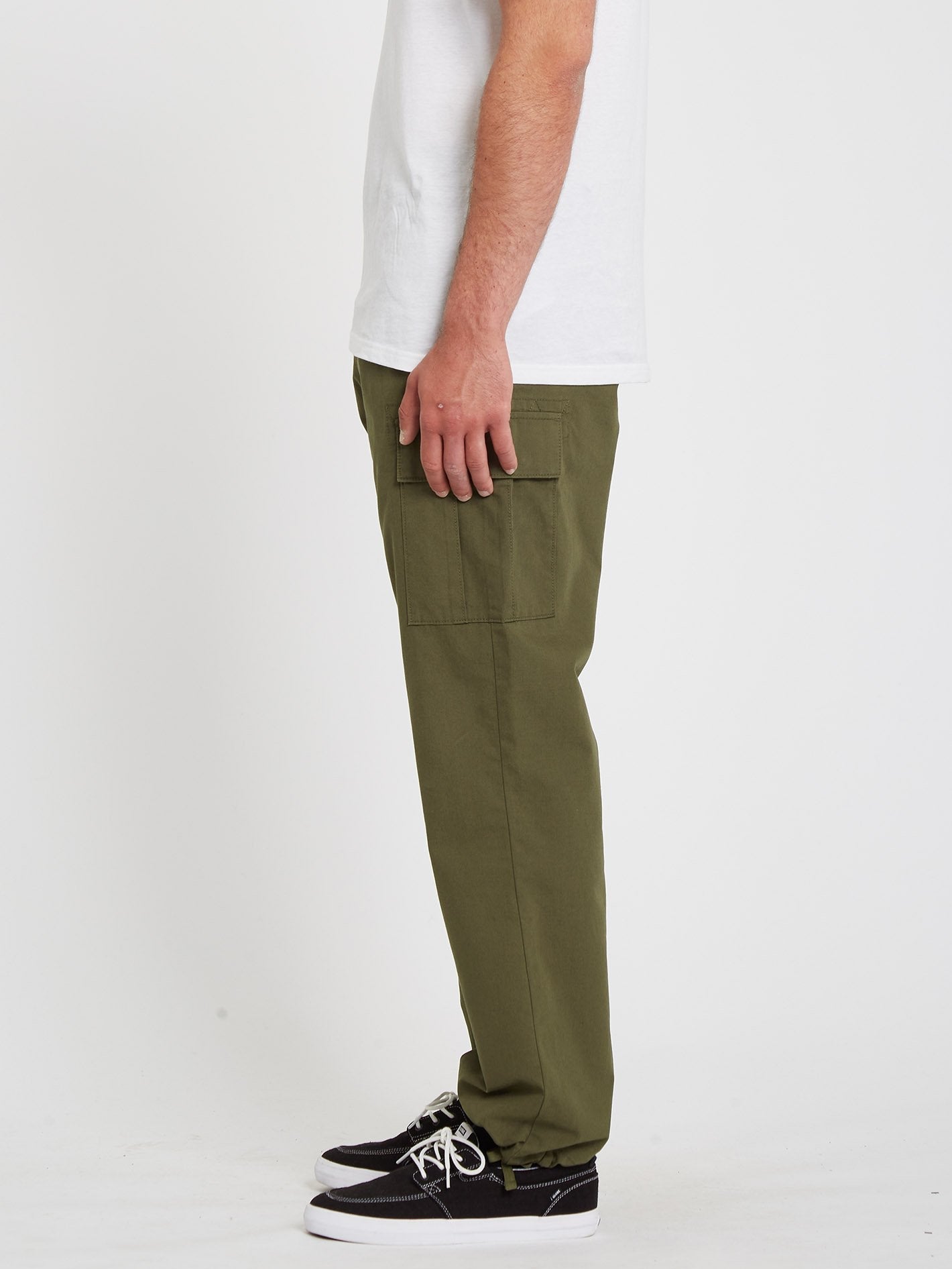 Pantalon March Cargo Slub - MILITARY