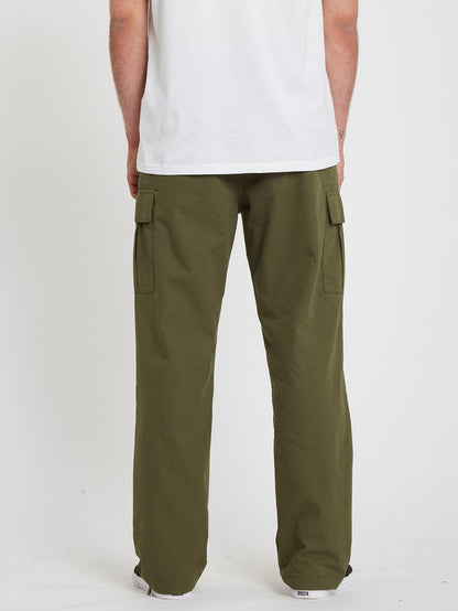 Pantalon March Cargo Slub - MILITARY
