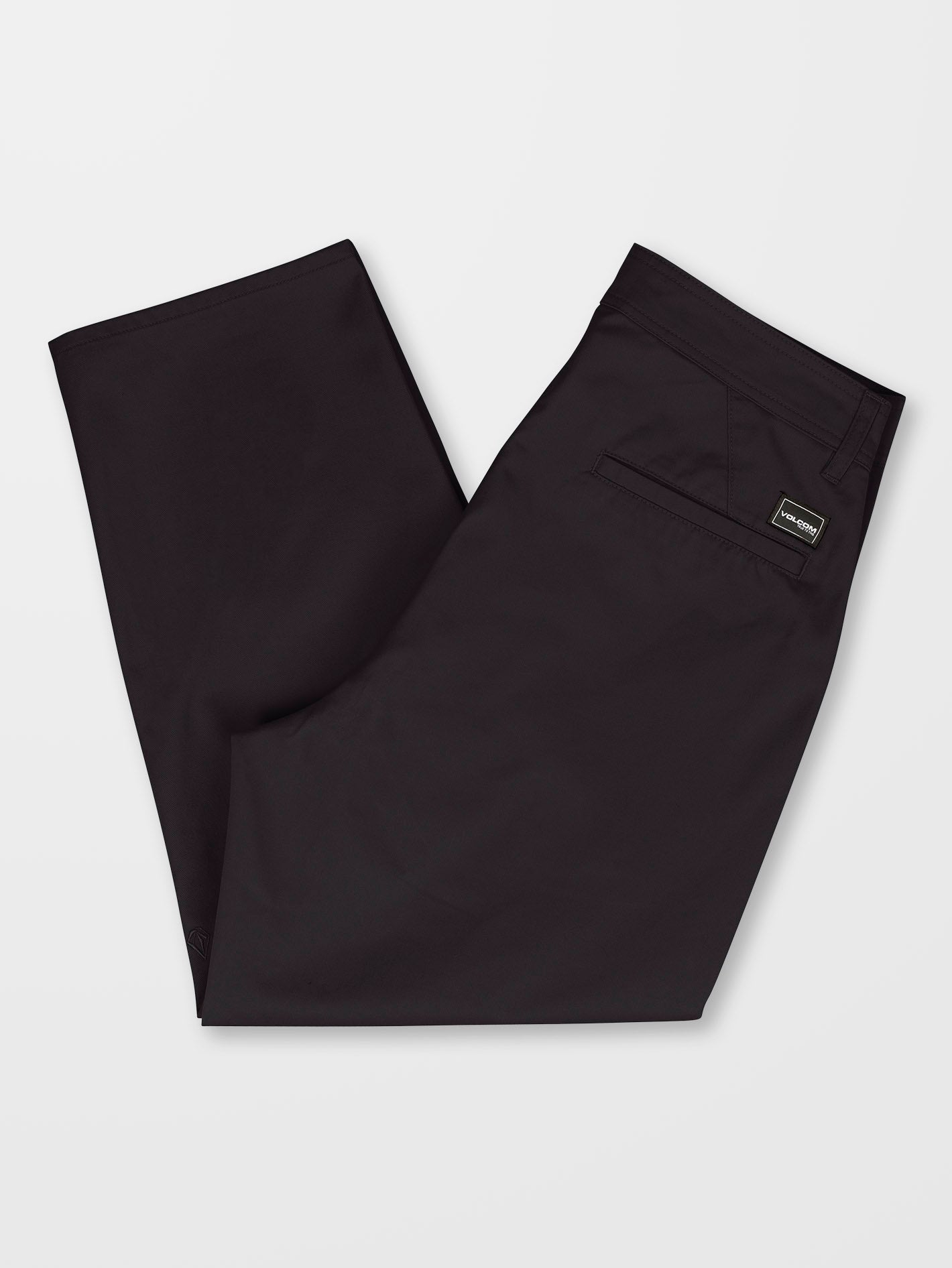 Pleated Chino Pants - BLACK
