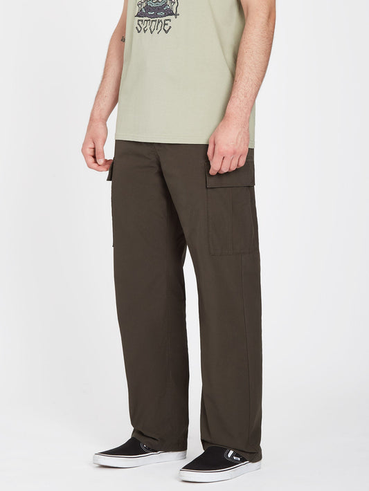 Volmander March Cargohose - RINSED BLACK