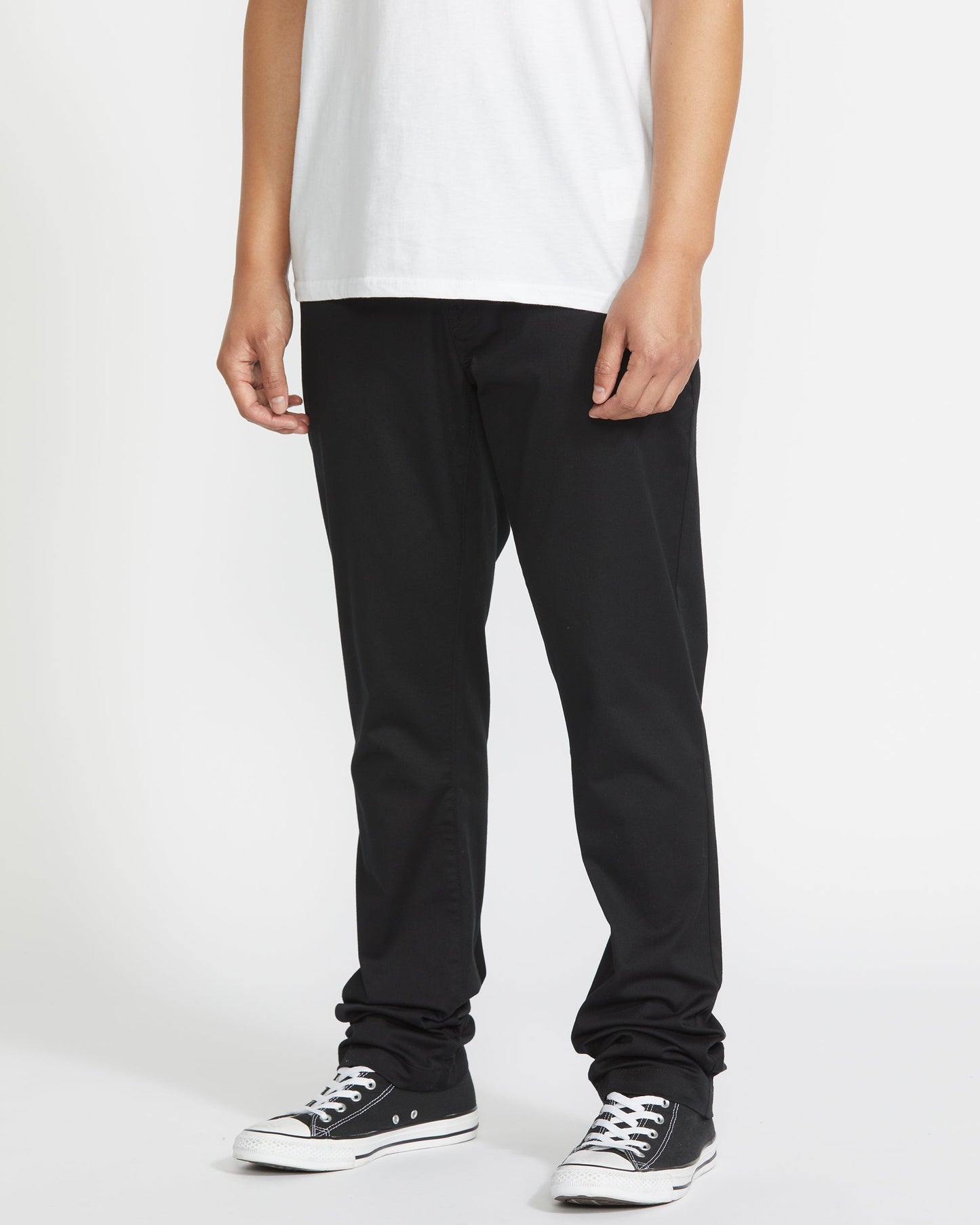 Frickin Slim Stretch Chino Pants - BLACK