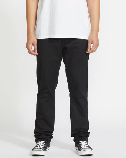 Frickin Slim Stretch Chino Pants - BLACK