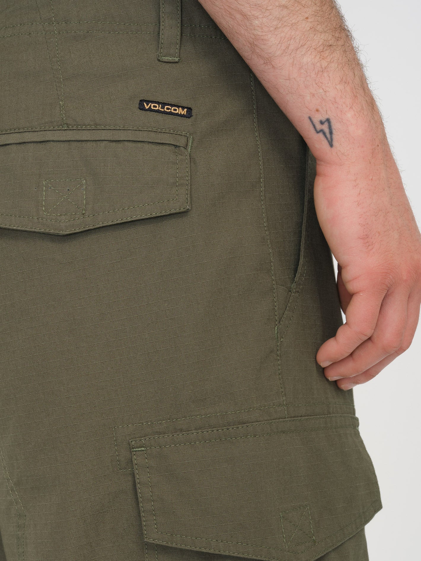 Pantalon cargo Grande Barracks - WINTERMOSS