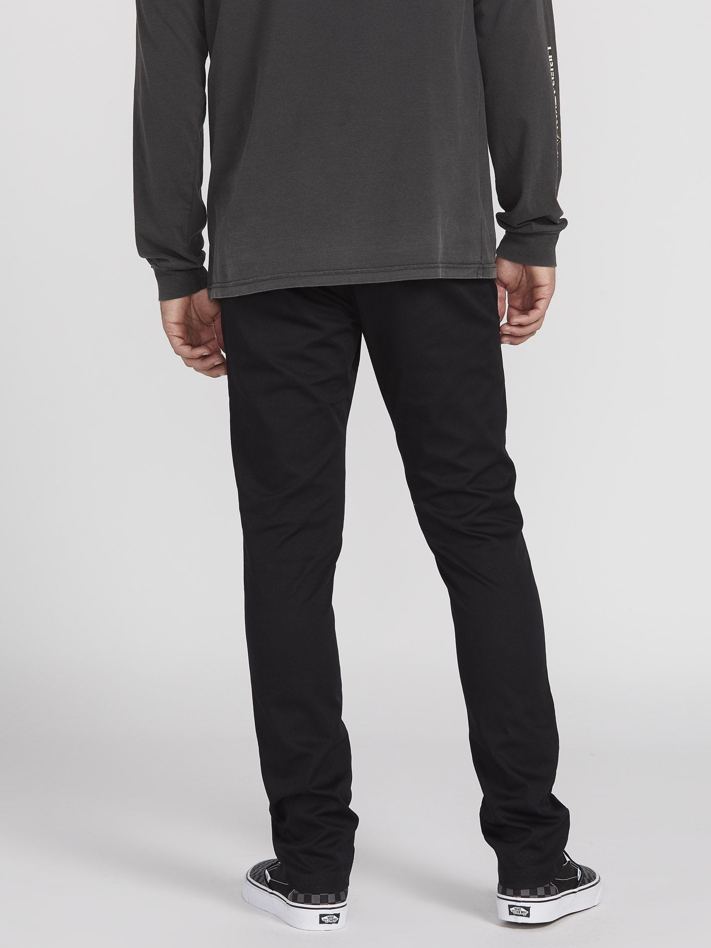 Frickin Skinny Chinohose – SCHWARZ