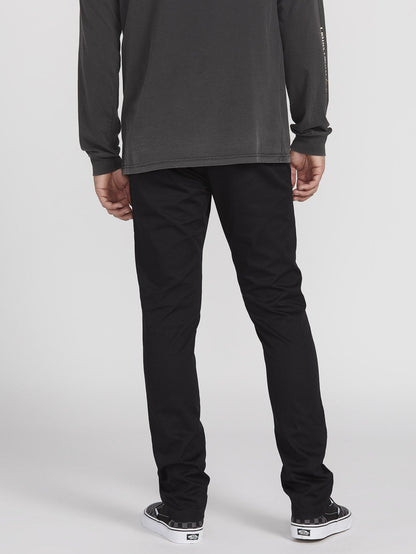 Frickin Skinny Chinohose – SCHWARZ