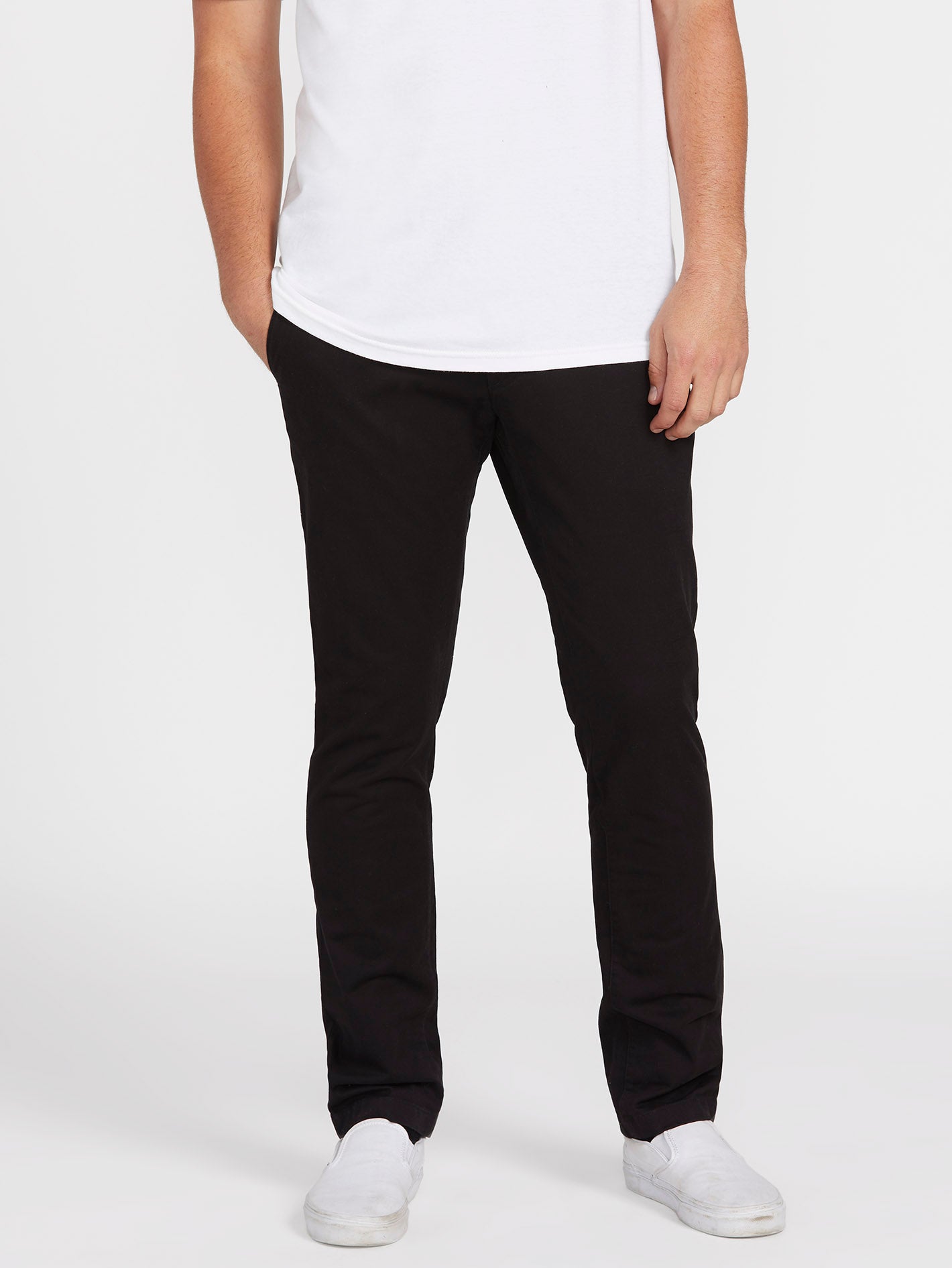 Frickin Slim Chinohose – SCHWARZ