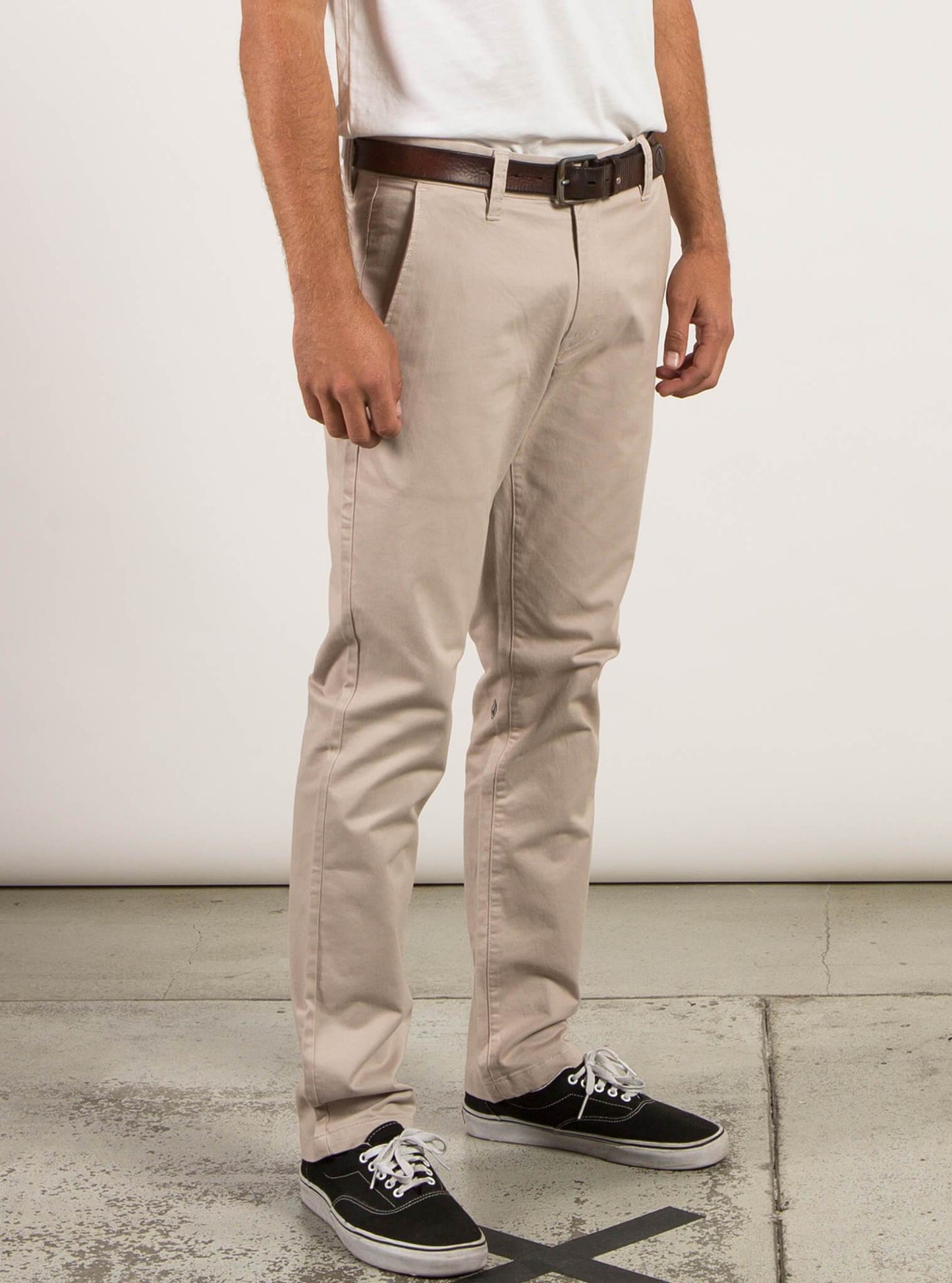 Frickin Slim Trousers - Light Khaki