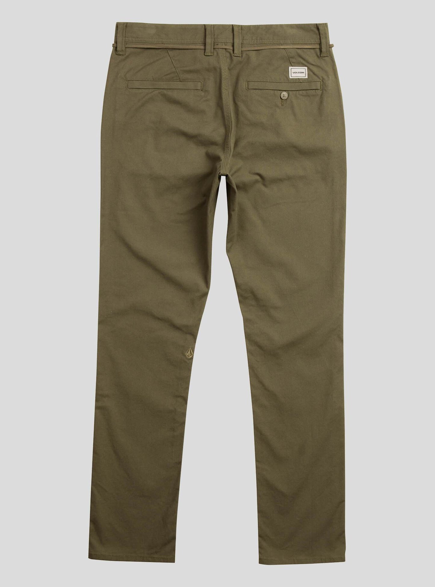 VSM Gritter modern tapered chinos - Military