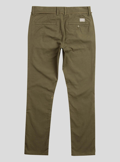 VSM Gritter modern tapered chinos - Military