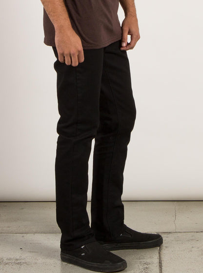 Pantalon chino slim VSM Gritter - Black