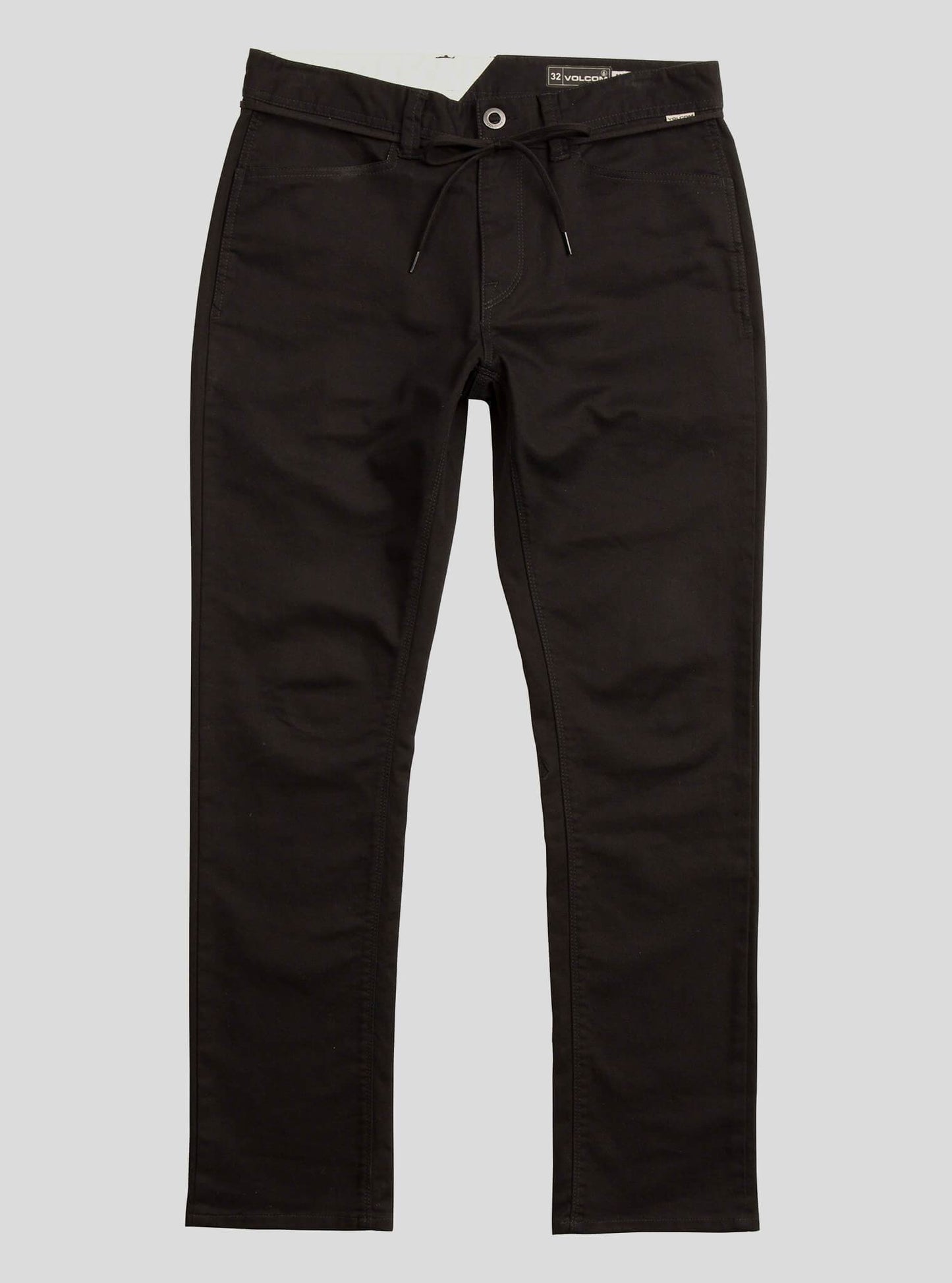 Pantalon chino slim VSM Gritter - Black