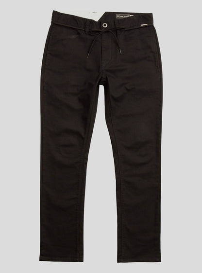 Pantalon chino slim VSM Gritter - Black