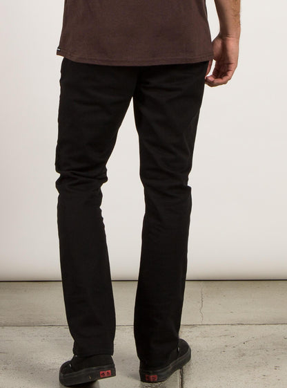 Pantalon chino slim VSM Gritter - Black