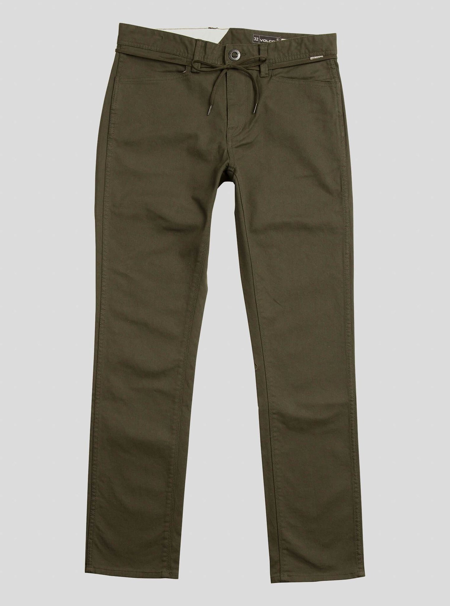 Pantalon chino slim VSM Gritter - Dark Green