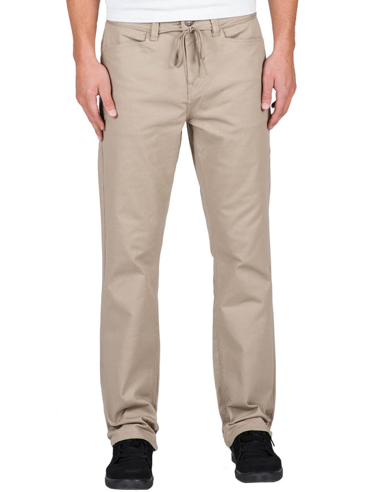 Pantalon chino VSM Gritter Regular - Khaki