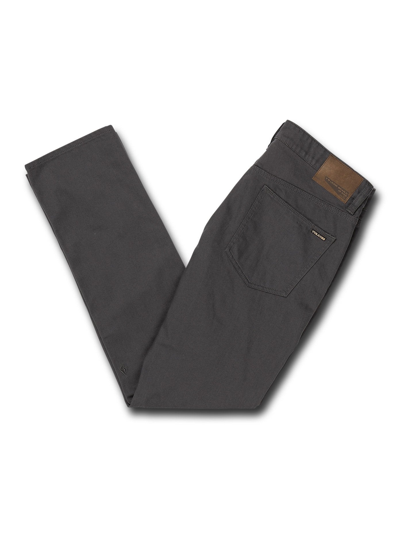 Vorta 5 Pocket Slub Pants - ASPHALT BLACK