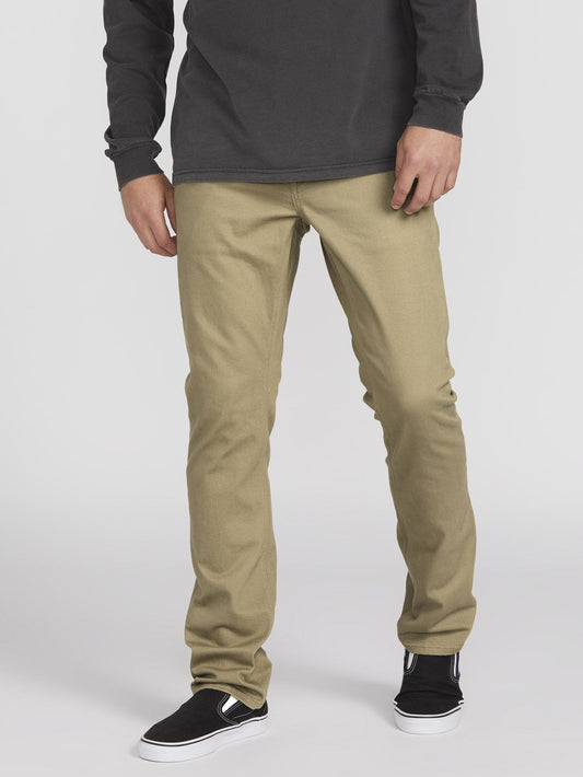 Vorta 5-Pocket-Slub-Hose – KHAKI