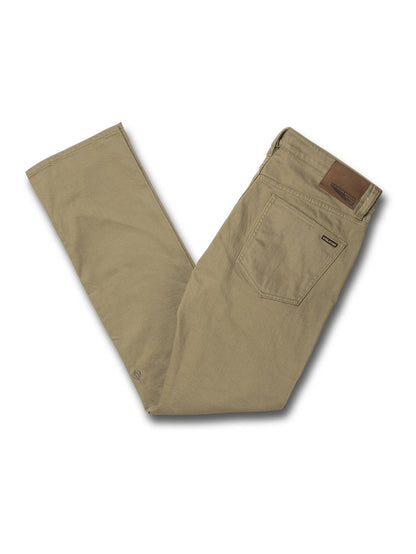 Vorta 5-Pocket-Slub-Hose – KHAKI