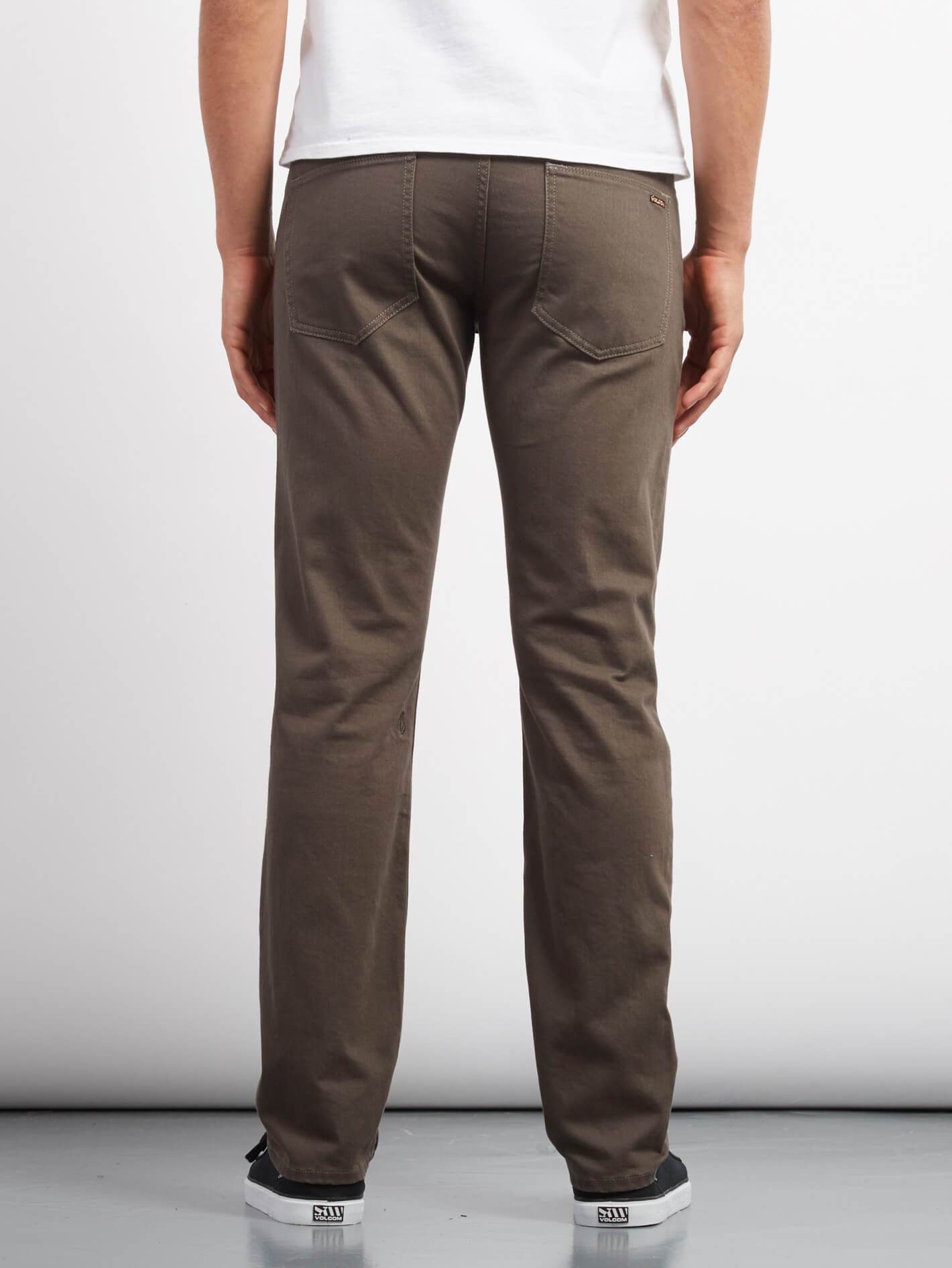 Vorta 5 Pocket Slub Pants - LEAD