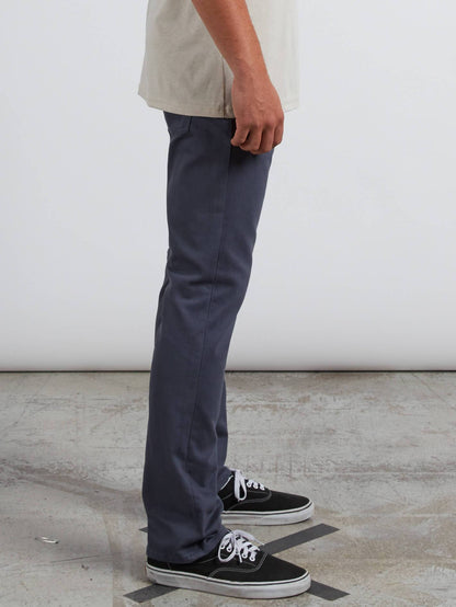 Pantalon Vorta 5 Pocket Slub - Midnight Blue