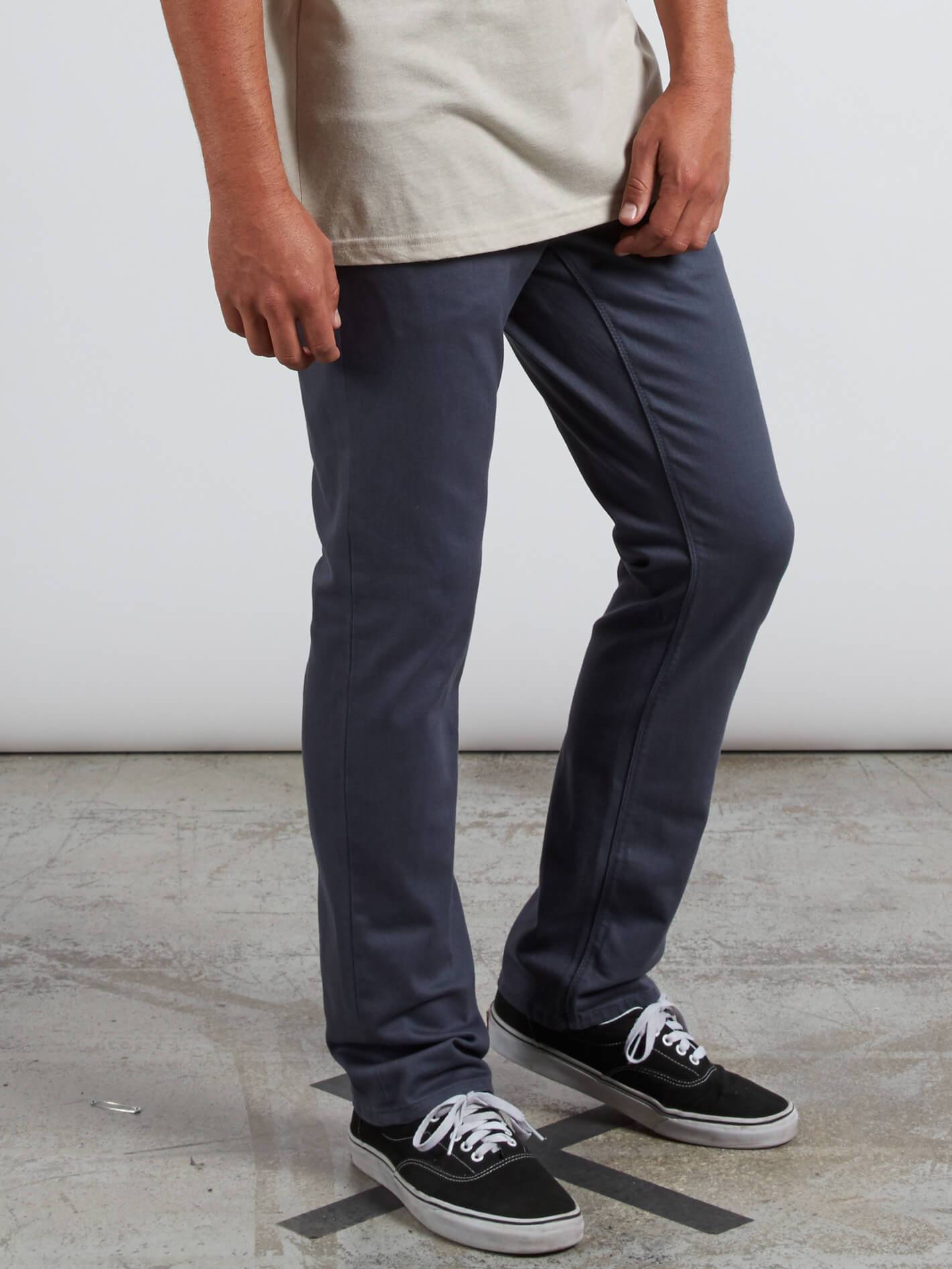 Pantalon Vorta 5 Pocket Slub - Midnight Blue