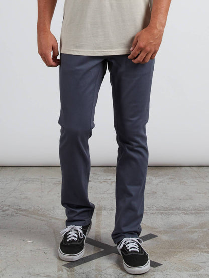 Pantalon Vorta 5 Pocket Slub - Midnight Blue