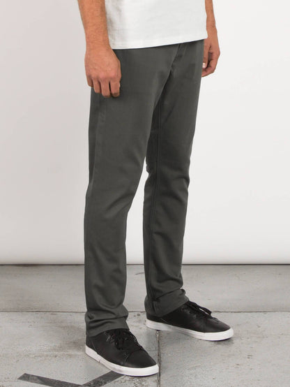 Vorta 5 Pocket Slub Pants - Military