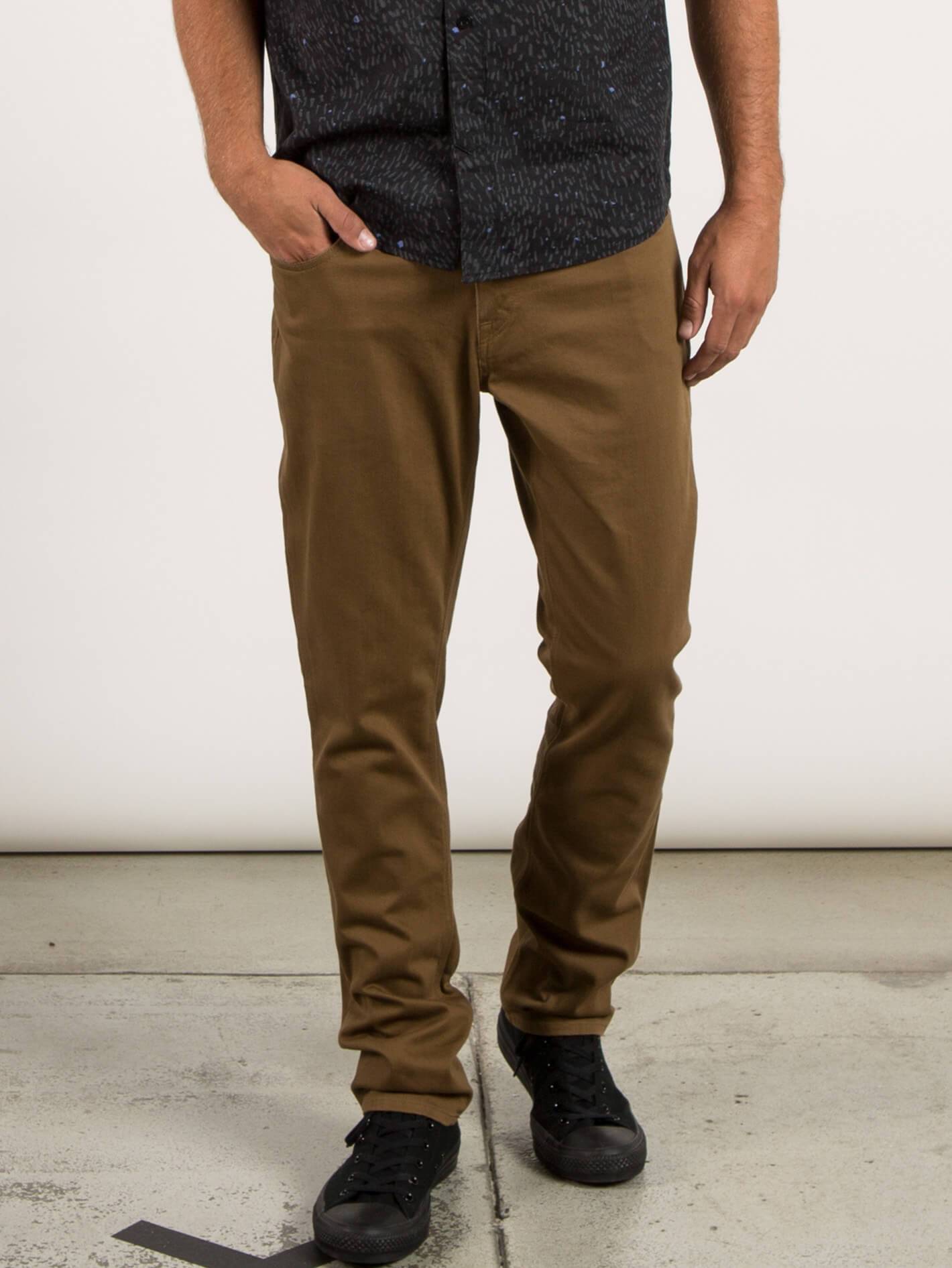 Pantalon Vorta 5 Pocket Slub - Mud