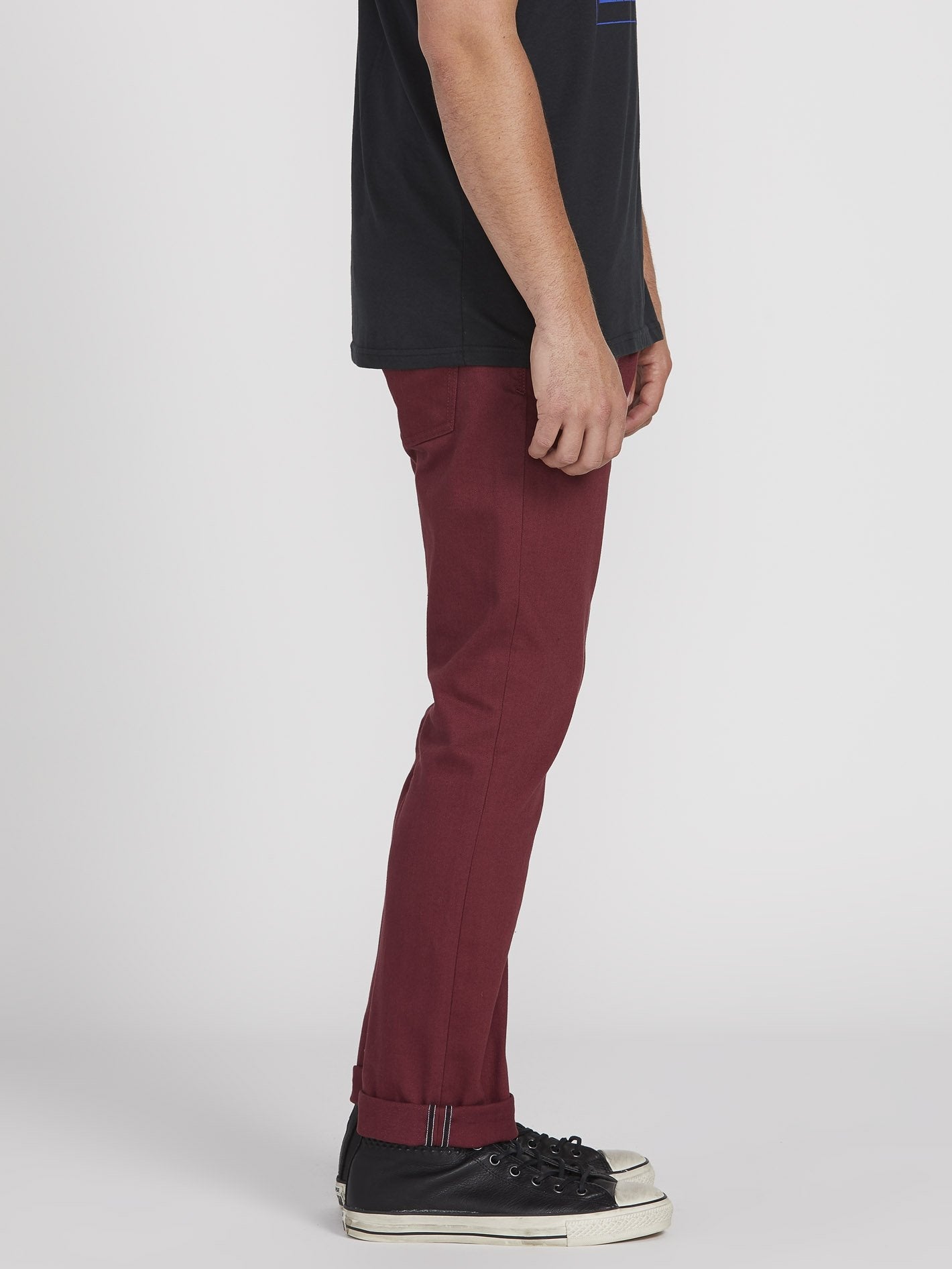 Vorta 5 Pocket Slub Pants - PINOT