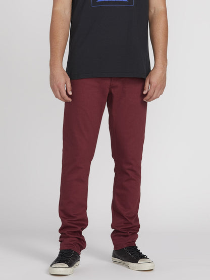 Vorta 5 Pocket Slub Pants - PINOT