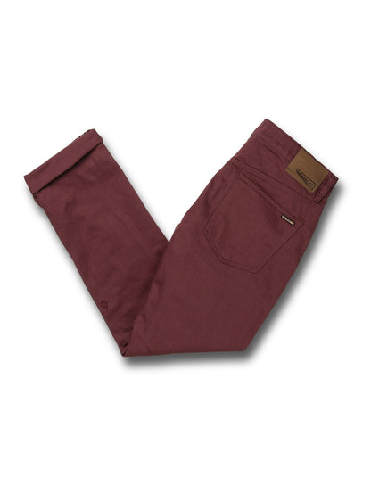 Vorta 5 Pocket Slub Pants - PINOT