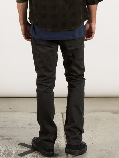 Vorta 5 Pocket Slub Pants - Stealth