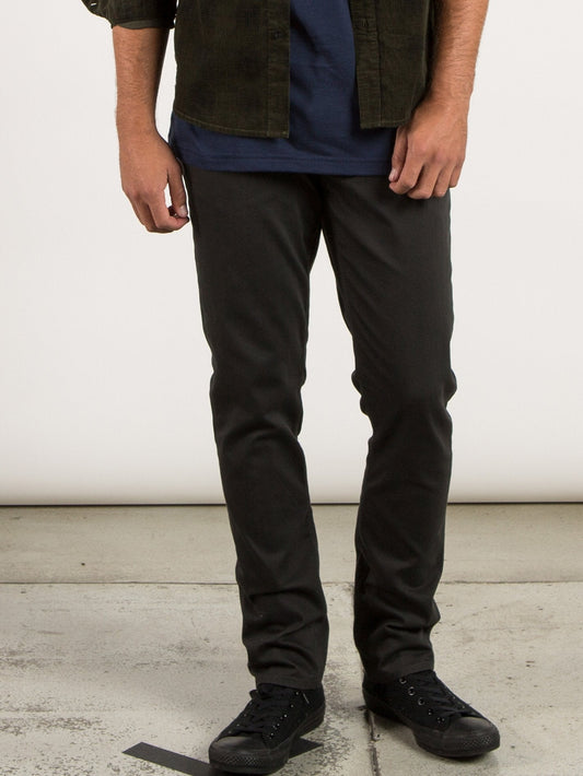 Pantalon Vorta 5 Pocket Slub - Stealth