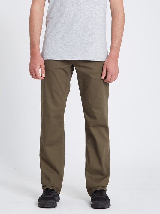 Pantalon Solver 5 Pocket Slub - Tarmac Brown