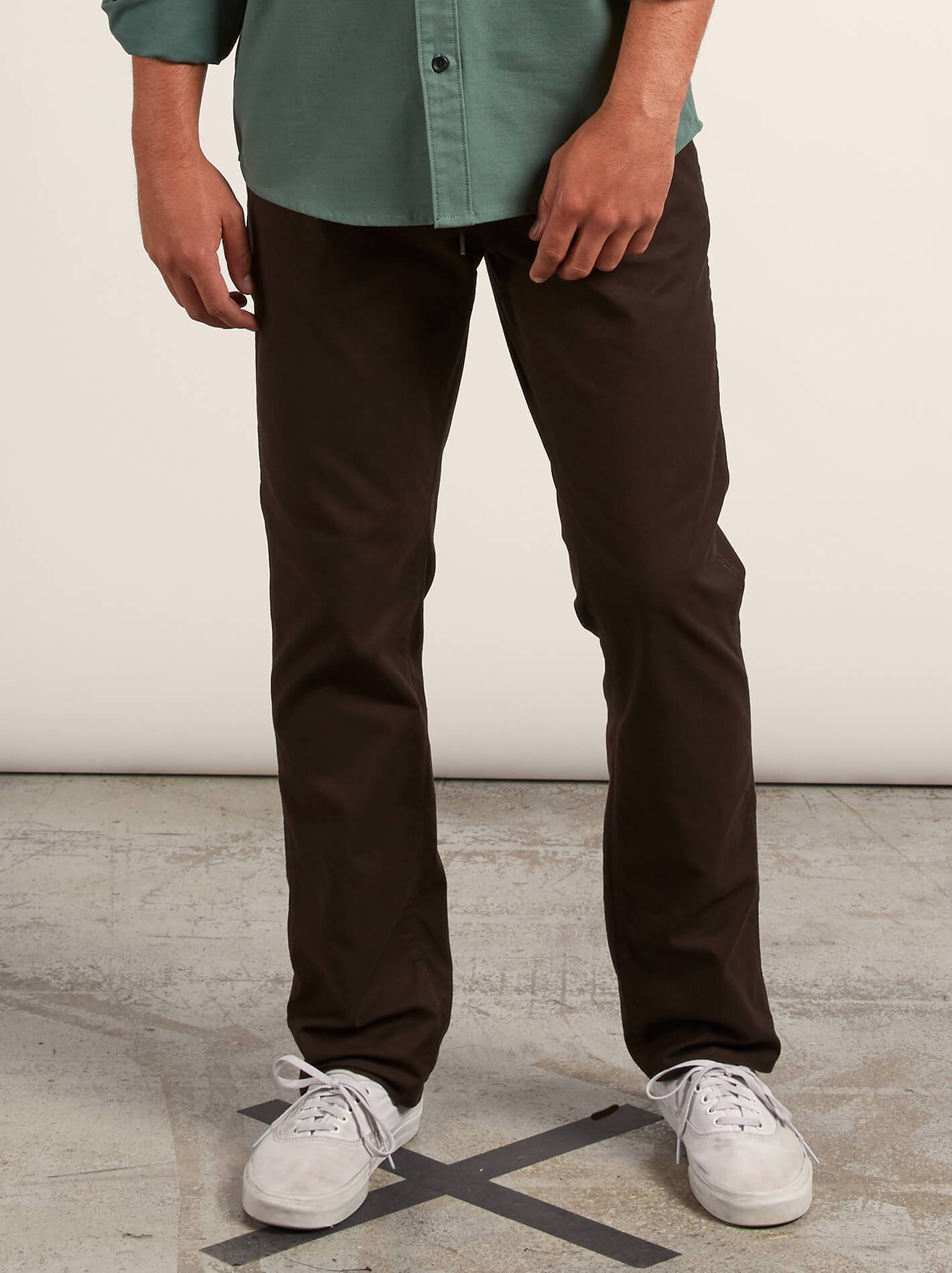 Pantalon Vsm Gritter Modern - Espresso