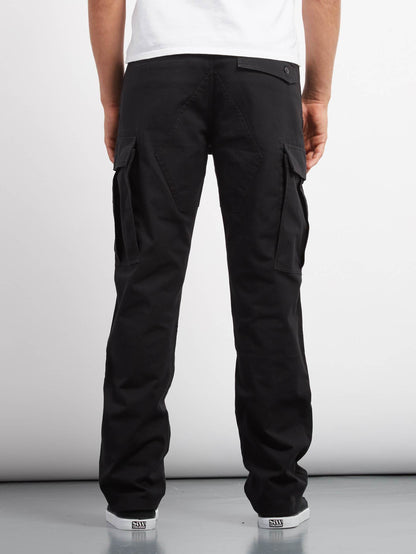 Pantalon Strngr Reg Tap Cargo - Black