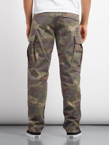 Pantalon Strngr Reg Tap Cargo - Camouflage
