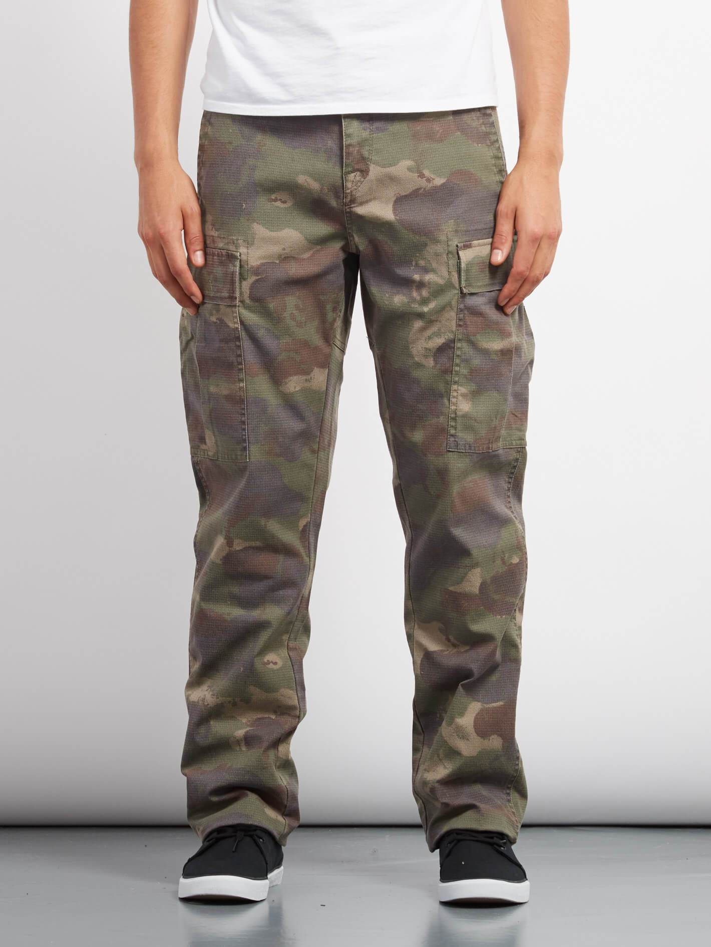 Pantalon Strngr Reg Tap Cargo - Camouflage