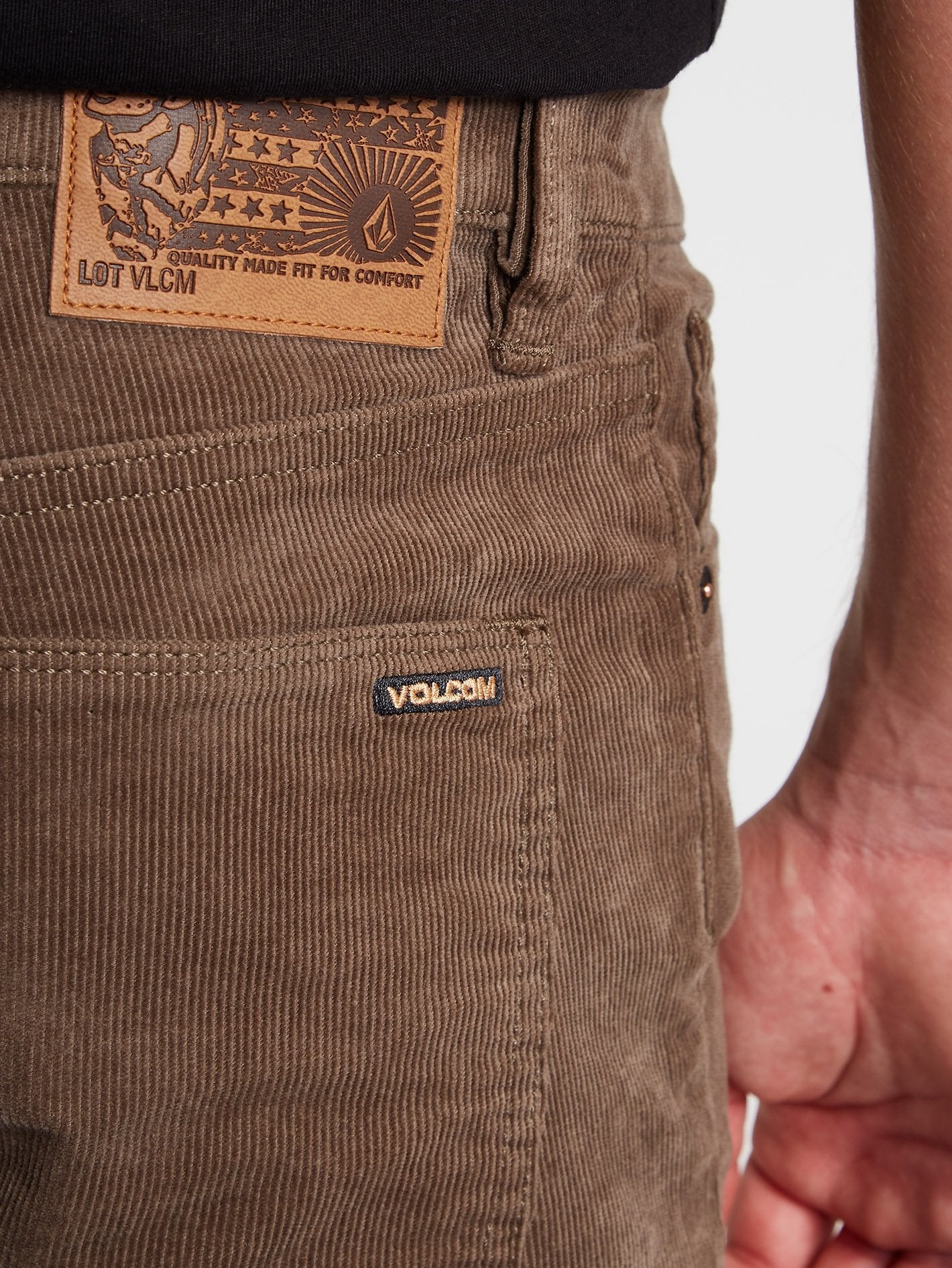 Pantalon Vorta 5 Pocket Cord - MUSHROOM