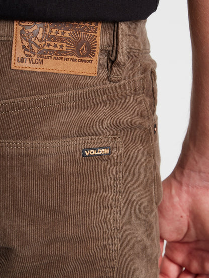Pantalon Vorta 5 Pocket Cord - MUSHROOM