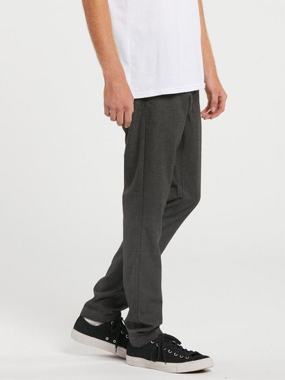 Frickin Slim Tapered Chino Suit Pants - DARK CHARCOAL