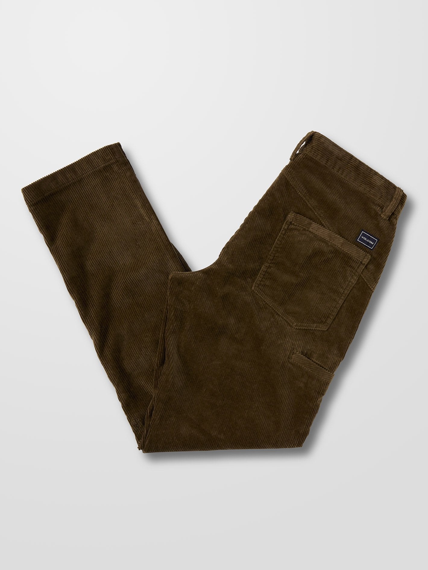 Louie Lopez Tapered Cord Pants - DARK EARTH